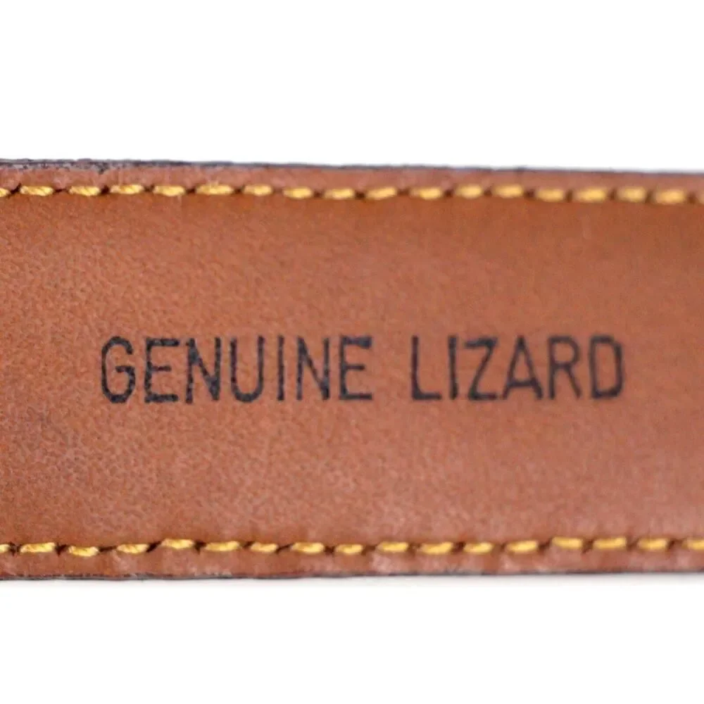 Trafalgar BROWN GENUINE LIZARD 1